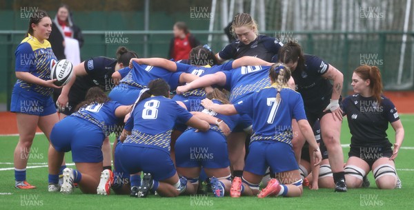 210226 - Gwalia Lightning v Glasgow - Celtic Challenge - Scrum