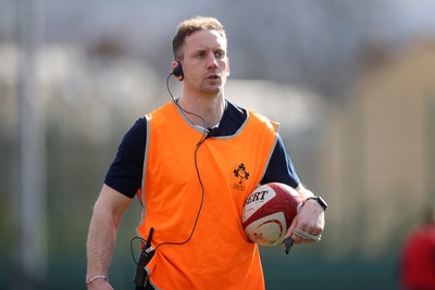 010325 - Gwalia Lightning v Wolfhounds - Celtic Challenge - Wolfhounds Head Coach Neill Alcorn