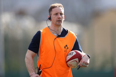 010325 - Gwalia Lightning v Wolfhounds - Celtic Challenge - Wolfhounds Head Coach Neill Alcorn