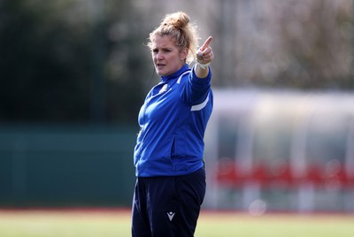 010325 - Gwalia Lightning v Wolfhounds - Celtic Challenge - Catrina Nicholas-McLaughlin, Gwalia Lightning head coach