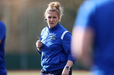 010325 - Gwalia Lightning v Wolfhounds - Celtic Challenge - Catrina Nicholas-McLaughlin, Gwalia Lightning head coach