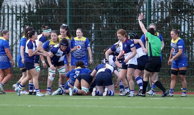 010325 - Gwalia Lightning v Wolfhounds - Celtic Challenge - Wolfhounds score the opening try