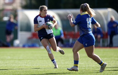 010325 - Gwalia Lightning v Wolfhounds - Celtic Challenge - Leah Tarpey of Wolfhounds 