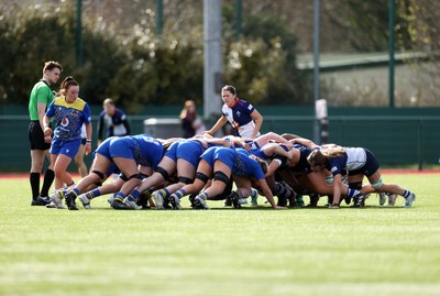 010325 - Gwalia Lightning v Wolfhounds - Celtic Challenge - Scrum