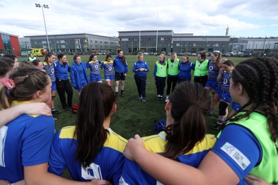 010325 - Gwalia Lightning v Wolfhounds - Celtic Challenge - Catrina Nicholas-McLaughlin, Gwalia Lightning head coach at full time