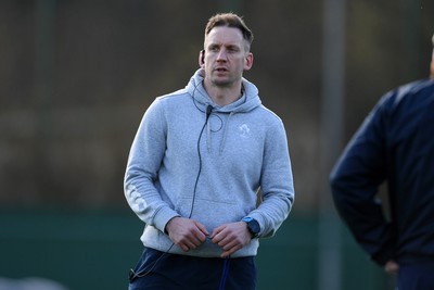 280226 - Gwalia Lightning v Wolfhounds - Celtic Challenge - Neill Alcorn, Wolfhounds head Coach