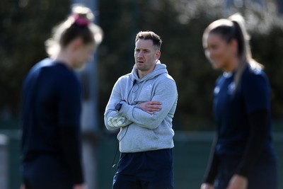 280226 - Gwalia Lightning v Wolfhounds - Celtic Challenge - Neill Alcorn, Wolfhounds head Coach