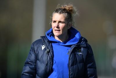 280226 - Gwalia Lightning v Wolfhounds - Celtic Challenge - Catrina Nicholas-McLaughlin, Gwalia Lightning head coach