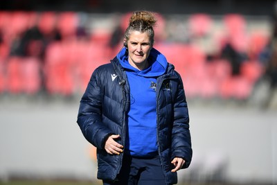 280226 - Gwalia Lightning v Wolfhounds - Celtic Challenge - Catrina Nicholas-McLaughlin, Gwalia Lightning head coach