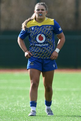 280226 - Gwalia Lightning v Wolfhounds - Celtic Challenge - Jenni Scoble of Gwalia Lightning