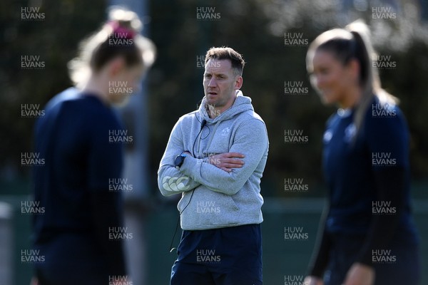 280226 - Gwalia Lightning v Wolfhounds - Celtic Challenge - Neill Alcorn, Wolfhounds head Coach