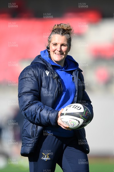 280226 - Gwalia Lightning v Wolfhounds - Celtic Challenge - Catrina Nicholas-McLaughlin, Gwalia Lightning head coach