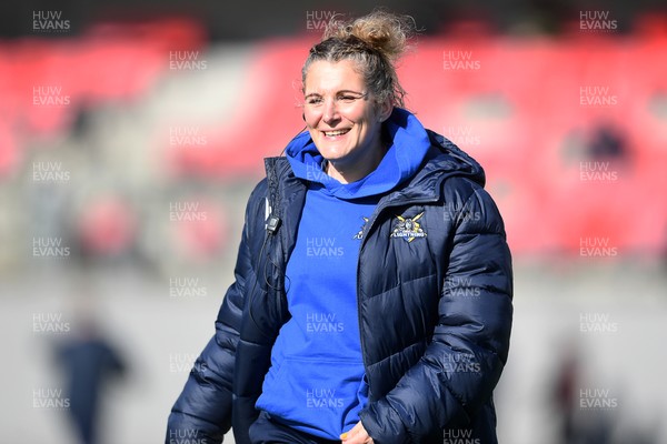280226 - Gwalia Lightning v Wolfhounds - Celtic Challenge - Catrina Nicholas-McLaughlin, Gwalia Lightning head coach