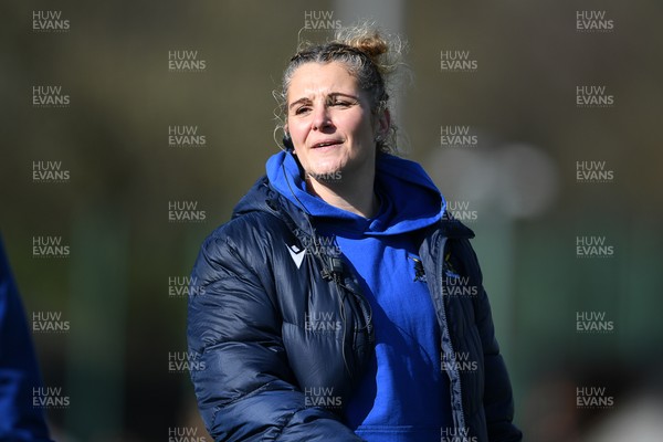 280226 - Gwalia Lightning v Wolfhounds - Celtic Challenge - Catrina Nicholas-McLaughlin, Gwalia Lightning head coach