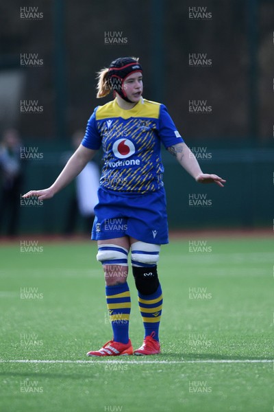 280226 - Gwalia Lightning v Wolfhounds - Celtic Challenge - Bethan Lewis of Gwalia Lightning