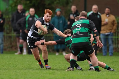 040426 - Caerleon v Gwernyfed RFC, Admiral National League 3 East Presentation - Ryan Davies of Gwernyfed 