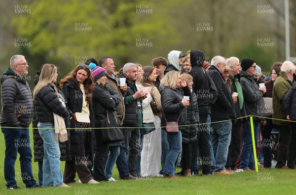 040426 - Caerleon v Gwernyfed RFC, Admiral National League 3 East Presentation - Gwernyfed RFC, in black and white, take on Caerleon having won the Admiral National League 3 East