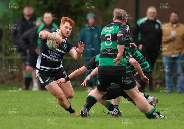 040426 - Caerleon v Gwernyfed RFC, Admiral National League 3 East Presentation - Ryan Davies of Gwernyfed 