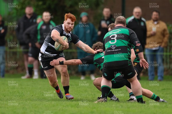 040426 - Caerleon v Gwernyfed RFC, Admiral National League 3 East Presentation - Ryan Davies of Gwernyfed 