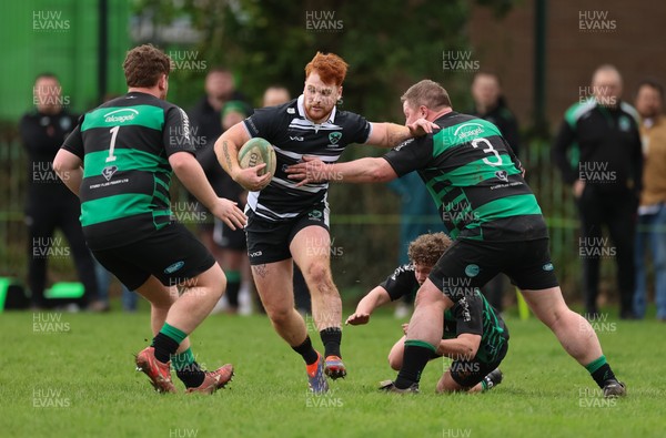040426 - Caerleon v Gwernyfed RFC, Admiral National League 3 East Presentation - Ryan Davies of Gwernyfed 