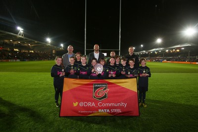 230318 - Dragons v Toyota Cheetahs - Guinness PRO14 -  Half Time tag Rugby at The Dragons 