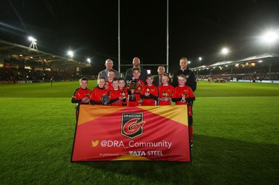 230318 - Dragons v Toyota Cheetahs - Guinness PRO14 -  Half Time tag Rugby at The Dragons 
