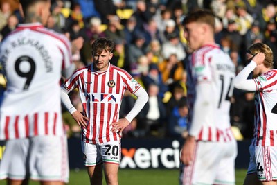 251025 - Harrogate Town v Newport County - Sky Bet League 2 - Ben Lloyd of Newport County 