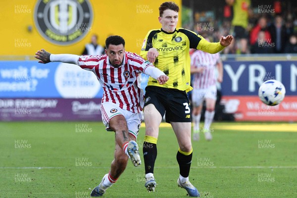 251025 - Harrogate Town v Newport County - Sky Bet League 2 - Courtney Baker-Richardson of Newport County 
