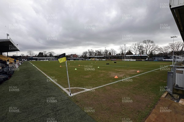 300121 - Harrogate Town v Newport County - Sky Bet League 2 - The interior of Wetherby Road prior to kick off