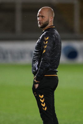 121121 - Hartlepool United v Newport County - EFL SkyBet League 2 - Newport County manager James Rowberry