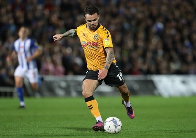 121121 - Hartlepool United v Newport County - EFL SkyBet League 2 - Dom Telford of Newport County