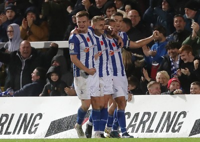 121121 - Hartlepool United v Newport County - EFL SkyBet League 2 - David Ferguson of Hartlepool United celebrates after scoring