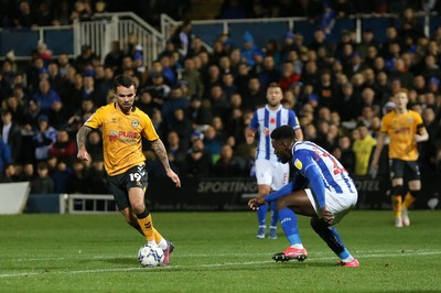 121121 - Hartlepool United v Newport County - EFL SkyBet League 2 - Newport County's Dom Telford and Zaine Francis-Angol