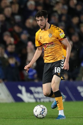 121121 - Hartlepool United v Newport County - EFL SkyBet League 2 - Finn Azaz of Newport County