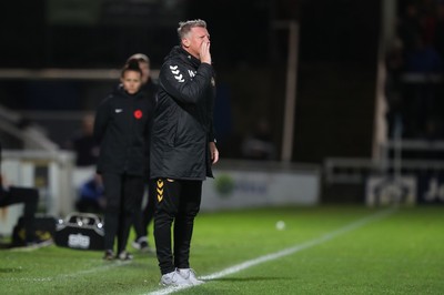 121121 - Hartlepool United v Newport County - EFL SkyBet League 2 - Wayne Hartswell of Newport County