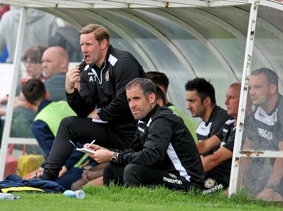 270816 - Hartlepool United vs Newport County - SkyBet League 2 -Newport assistant manager Andy Todd