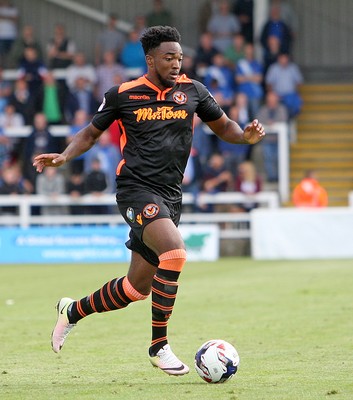 270816 - Hartlepool United vs Newport County - SkyBet League 2 -Marlon Jackson of Newport County