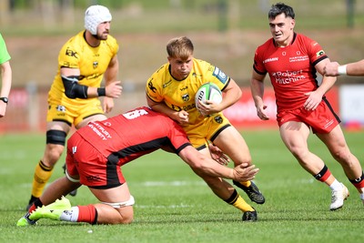 060925 - Hartpury College v Dragons RFC - Preseason Friendly - Jac Lloyd of Dragons