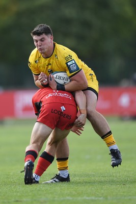 060925 - Hartpury College v Dragons RFC - Preseason Friendly - Oli Burrows of Dragons