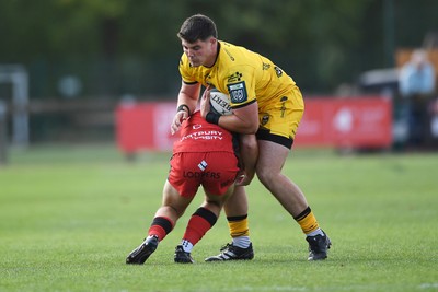 060925 - Hartpury College v Dragons RFC - Preseason Friendly - Oli Burrows of Dragons