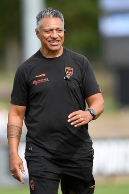 060925 - Hartpury College v Dragons RFC - Preseason Friendly - Dragons head coach, Filo Tiatia