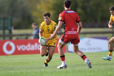 060925 - Hartpury College v Dragons RFC - Preseason Friendly - Ewan Rosser of Dragons