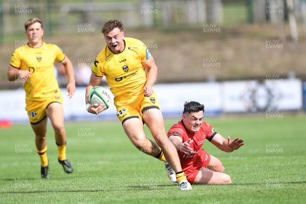 060925 - Hartpury College v Dragons RFC - Preseason Friendly - Rhys Cole of Dragons