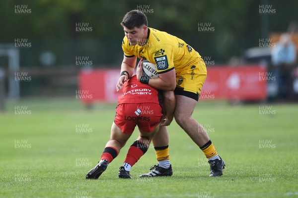 060925 - Hartpury College v Dragons RFC - Preseason Friendly - Oli Burrows of Dragons