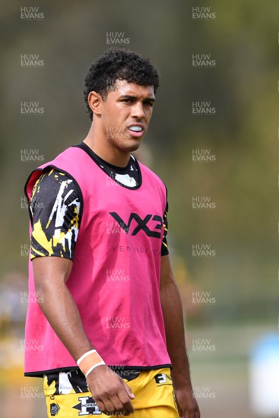 060925 - Hartpury College v Dragons RFC - Preseason Friendly - Rio Dyer of Dragons