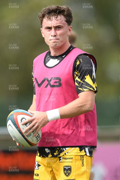 060925 - Hartpury College v Dragons RFC - Preseason Friendly - Niall Armstrong of Dragons