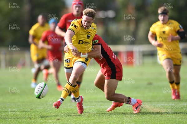 060925 - Hartpury College v Dragons RFC - Preseason Friendly - Angus O’Brien of Dragons