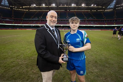 210324 - WSRU Intermediate Group Year 10 Cup Final � Haverfordwest v Ysgol Gymraeg Bro Morgannwg - Winners Ysgol Gymraeg Bro Morgannwg