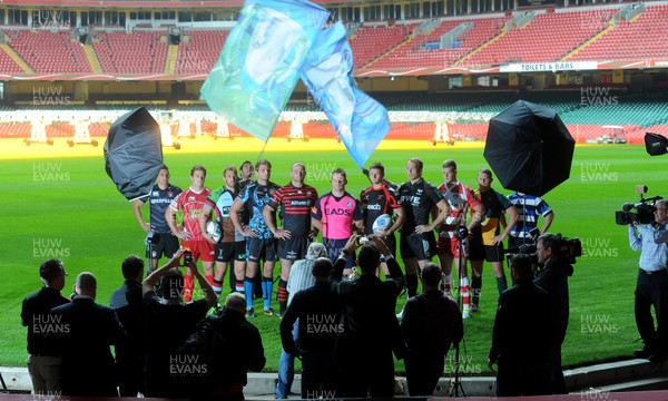 300913 - Heineken Cup Launch -Heineken Cup and Amlin Challenge Cup captains pose for pictures