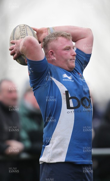 170413 - Heol-y-Cyw v Rhydyfelin, SWALEC League Div 1 East - Heol-y-Cyw (blue and white) take on Rhydyfelin in the SWALEC League